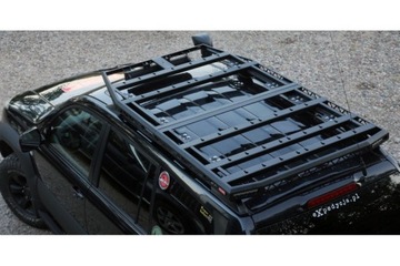 Багажник на крышу Toyota LC120 с рейлингами More4x4