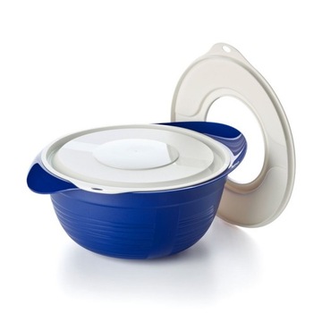 TUPPERWARE Finezja miska do ciasta 3,5L z Pokrywą + Pokrywa Wielofunkcyjna