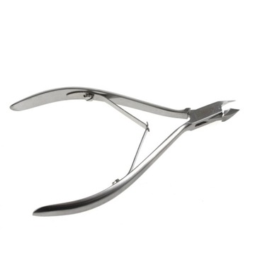LEXWO Профессиональные кусачки для кутикулы маникюра 141 3мм серебро