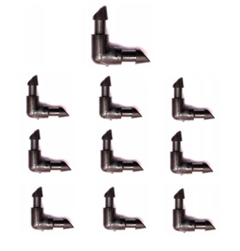 KOLANKO PLASTIKOWE DO WĘŻY 4X4 4 MM SPRYSKIWACZY