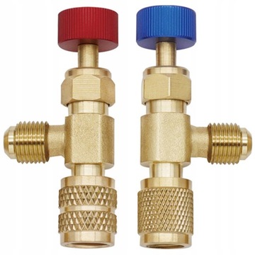 Комплект клапанов холодного наполнения R410a Переходник R22 1/4