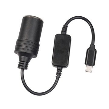 Портативный преобразователь кабеля USB C в прикуриватель