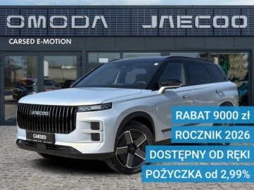 Jaecoo 7 1.6T 147KM 2026 Jaecoo 7 Jaecoo 7 Offroad rocznik 2026, ubezpiecze