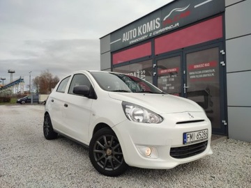 Mitsubishi Space Star Hatchback 5d 1.0 71KM 2014 Mitsubishi Space Star GWARANCJA Oryg. przebieg. Zarejestrowany w PL Mozliw