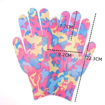 5x V2 САДОВЫЕ РАБОЧИЕ ПЕРЧАТКИ ЗАЩИТНЫЕ ЖЕНСКИЕ ПЕРЧАТКИ ЦВЕТ 5 пар МИКС