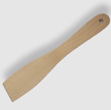 Łopatka drewniana kuchenna do patelni teflonowych 23 cm bukowa ekologiczna