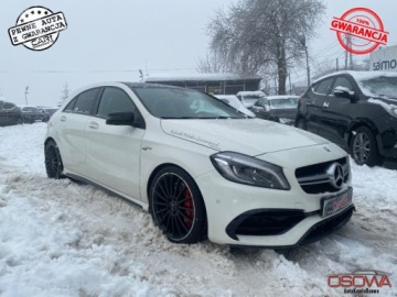 Mercedes Klasa A W176 Hatchback 5d Facelifting AMG 45 AMG 381KM 2016 Mercedes-Benz Klasa A A45 Race pak.performance salon PL 1 wl. Ful serwis