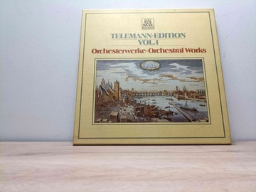 Georg Philipp Telemann Nikolaus Harnoncourt - Orchestral Works 5xLP 1981