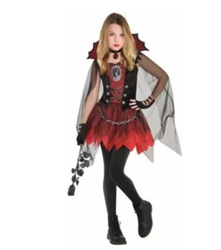 Strój Wampirzycy Kostium Wampira na Halloween