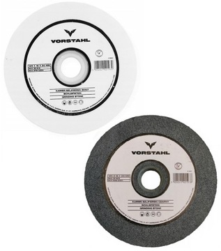 KAMIEŃ SZLIFIERSKI 125mm TARCZA DO SZLIFIERKI STOŁOWEJ 125x16x20 2szt