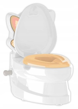 ТУАЛЕТ ДЛЯ КОШКИ С ОТКРЫТКОЙ И СЪЕМНОЙ ВСТАВКОЙ, ИНТЕРАКТИВНЫЙ PILSAN