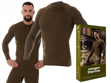 Bluza BRUBECK męska Ranger Thermo khaki LS1486M M