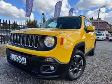 Jeep Renegade SUV 1.4 MultiAir 140KM 2015 Jeep Renegade 1.4 Turbo LONGITUDE Szwajcaria -2 x kola Serwis 1.4