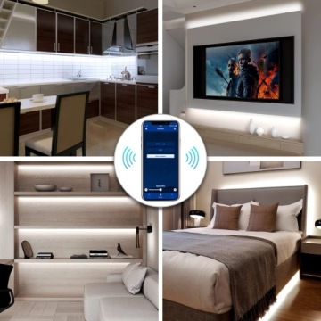 СВЕТОДИОДНАЯ ЛЕНТА 6 x 0,5 м 6000К УДАЛЕННОЕ ПРИМЕНЕНИЕ