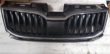 SKODA OCTAVIA III LIFT 2016- GRILL ATRAPA ZDERZAK PRZÓD 5E0853653A