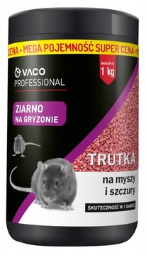 VACO Ziarno MOCNA trutka na MYSZY SZCZURY 1kg
