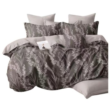 POŚCIEL DWUSTRONNA 200X220 SATYNA BAWEŁNIANA WZORY