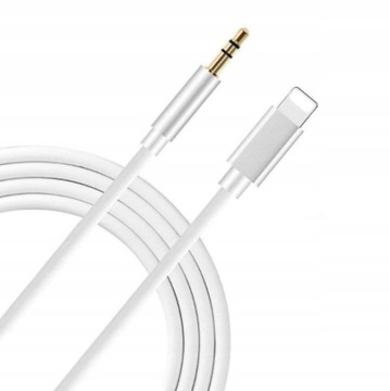Adapter Przejściówka Kabel Lightning Mini Jack 3,5mm iPhone X 11 12 13 14