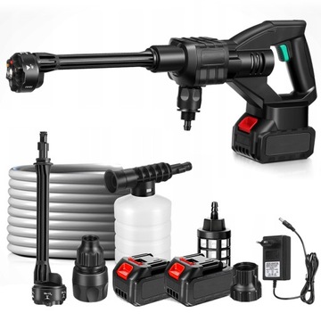 MYJKA CIŚNIENIOWA AKUMULATOROWA 21V 100BAR 500W ZESTAW