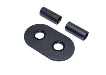 НАБОР МАСКИРОВКИ ДВОЙНАЯ РОЗЕТКА + РУКАВА АНТРАЦИТОВОГО цвета