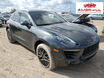 Porsche Macan SUV 3.0 V6 340KM 2018 Porsche Macan 2018, 3.0L, 4x4, S, porysowany lakier 3.0 Benzyna 340KM