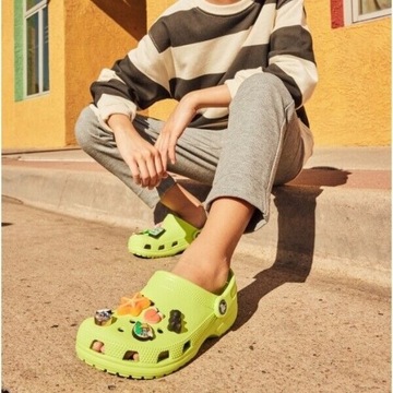 Детские шлепанцы Crocs, легкая обувь, летние сабо, классика 34-35 J3