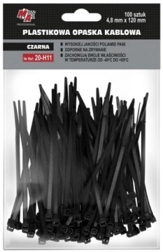MA-PROF OPASKA KABLOWA CZARNA 4,8MMX 120