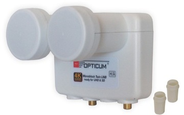 Konwerter OPTICUM MONOBLOCK-TWIN, 2 sat, 2 tunery