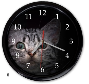 НАСТЕННЫЕ ЧАСЫ котята БРИТАНСКАЯ ПЕРСИДСКАЯ КОШКА PL