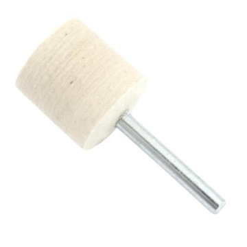 FILC POLERSKI NA TRZPIENIU 30X50X6MM WALEC