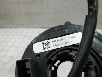 OPEL ADAM PÁSEK KROUŽEK POD VOLANT AIRBAG 22914039