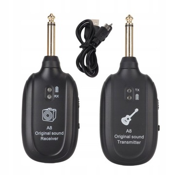 BEZPRZEWODOWY SYSTEM GITAROWY 730MHZ UHF BATERIA