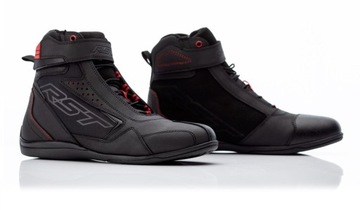 RST Frontier CE Black/Red Buty motocyklowe