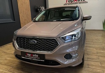 Ford Kuga II SUV Facelifting 2.0 TDCi 180KM 2018 Ford Kuga VIGNALE 4x4 180KM kamera SKORA GWARANCJA sony 2.0, zdjęcie 12