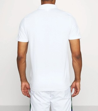 Koszulka polo męska Lacoste Sport biała XS