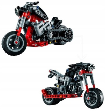LEGO TECHNIC МОТОЦИКЛ ЧОППЕР МОТОР 2в1 ДИПЛОМ ХИТ