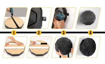 БОКС БОКС МАШИНА МУЗЫКА BLUETOOTH ТРЕНИРОВКА БОКСЕРСКИЙ РИТМ НАСТЕННАЯ СТЕНА