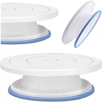 ПОВОРОТНАЯ ТАРЕЛКА ДЛЯ ТОРТА ПОВОРОТНАЯ ТАРЕЛКА ДЛЯ ТОРТА + НАБОР ЛОПАТЕК