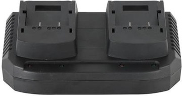 ДВОЙНОЕ ЗАРЯДНОЕ УСТРОЙСТВО ДЛЯ АККУМУЛЯТОРОВ 20 В 2,0 И 4,0 Ач