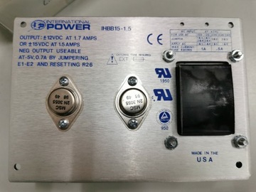 Zasilacz Interational Power IHBB15-1.5 12V 15V -12V -15V