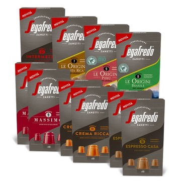 Капсулы для NESPRESSO SEGAFREDO MIX OF FLAVORS 100 шт.