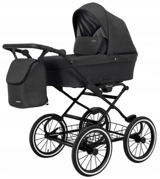 wózek retro 1w1 KUNERT Romantic 08 pompowane koła