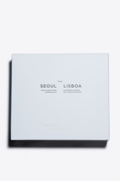 ZARA SEOUL and LISBOA 2 x 100 мл ДЛЯ МУЖЧИН В КОРОБКЕ НАБОР