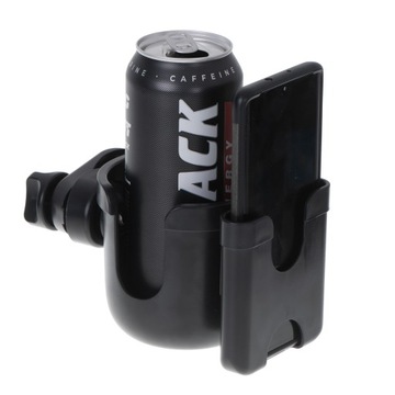 Держатель для бутылки, чашки и телефона для велоколяски.