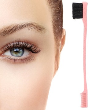 Кисть для бровей Пшеничная соломка Уникальная двойная