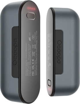 Przenośny Ogrzewacz do Rąk z PowerBank 2x 5000mAh z USB!