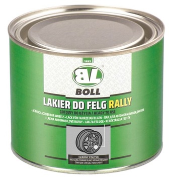 BOLL lakier do felg CZARNY POŁYSK 0,5L puszka