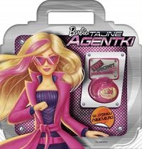 Lalka Barbie Tajne agentki książeczka +naklejki