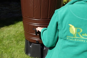 БОЛЬШАЯ АМФОРНАЯ БОЧКА КОНТЕЙНЕР БАК ДЛЯ ДОЖДЕВОЙ ВОДЫ 265 Л