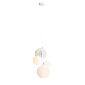 Aldex Piękna lampa wisząca biała żyrandol zwis BLOOM